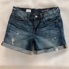 GAP 1969 ダメージショートパンツ 27