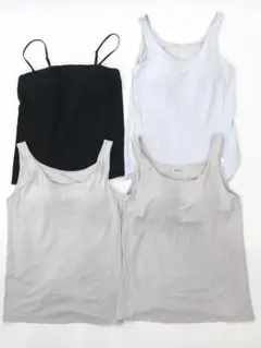 【4点セット】UNIQLO エアリズムブラタンクトップ チューブトップ L