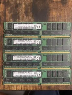 SKHYNIX DDR4-2400T ECC 32GB 4枚　128GB メモリ