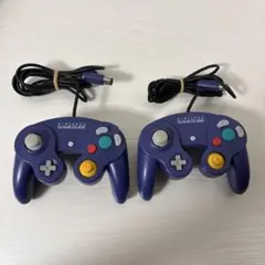 Nintendo GameCube コントローラー 2個セットバイオレット