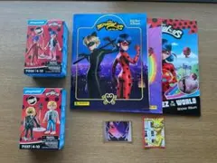 ミラキュラス レディバグ シャノワール ねんどろいど タオル シール