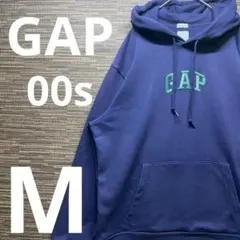 GAP ネイビー フード付きパーカー　00s Y2K 古着