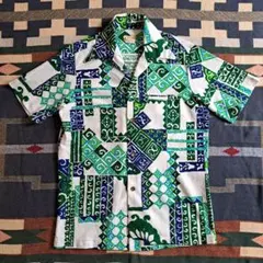 70s USA ヴィンテージ アロハシャツ アメカジ ジョニーデップのサムネイル