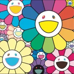村上隆 お花版画 花好財旺 ブラッディレッド - メルカリ