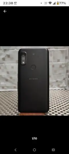 arrows We FCG01 ブラック SIMフリー