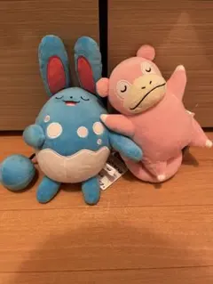 ポケモン くつろぎタイムぬいぐるみ マリルリ ヤドン 2体セット
