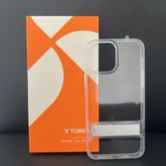 iPhone13pro max クリアケース スタンド付きTORRAS