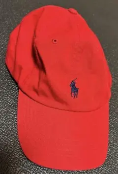 Polo Ralph Lauren ベースボールキャップ 赤 アーカイブ y2k Polo Ralph Lauren ベースボールキャップ 赤 アーカイブ y2k | Mercari