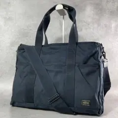 ポーター　STAGE 2WAY TOTE BAG　ネイビー　2way