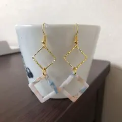 ハンドメイド ピアス イヤリング No.187