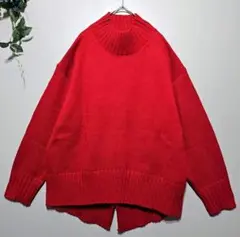 【ROPÉ PICNIC】 レッドニットセーター サイズ38