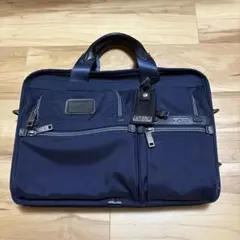 TUMI ビジネスバッグ 2WAY ブラック✖️ネイビー - メルカリ