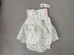 【新品未使用】プチバトー　トップス＋ブルマ+ヘアバンド3点セット