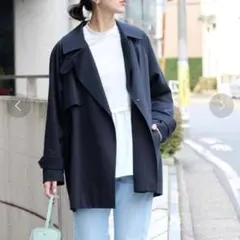【美品】green label relaxing ミドル トレンチ コート