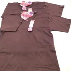 レディースインナー 半袖 綿100％厚地 4L 2点まとめて　2904