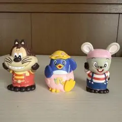 昭和レトロ にこにこぷん じゃじゃまる　ぴっころ　ぽろり 3体
