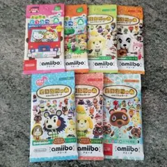 とびだせ どうぶつの森 amiiboカード 7パックセット