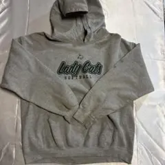 ギルダン　Lady Cats ソフトボール パーカー グレー　966