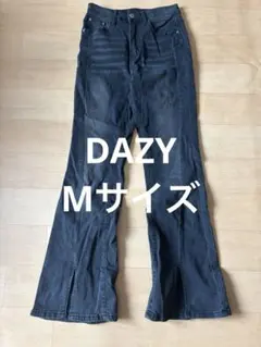 DAZY ブーツカットデニム ブラック Mのサムネイル