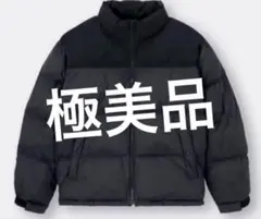 ヒートパデッドスタンドカラーブルゾン GU アウター ダウンジャケット Lサイズ