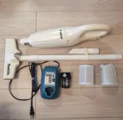 Makita 充電式クリーナ CL100D 本体 バッテリー 充電器セットのサムネイル