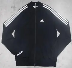 adidas アディダス ニットジャージ トラックジャケット ブラック 短丈のサムネイル