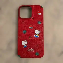 ファミリア ハローキティ コラボ iPhone16 ケース - メルカリ