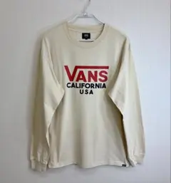 VANS バンズ ロンT XL 両面プリント OFF THE WALLアイボリーのサムネイル