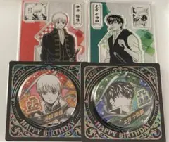 銀魂 名場面ジオラマフィギュア 缶バッジ バースデイ 沖田総悟 土方十四郎