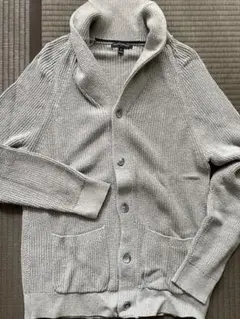 BANANA REPUBLIC グレー ニットカーディガン XL