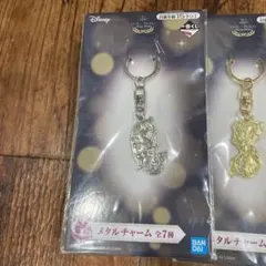 ディズニープリンセス　一番くじ　G賞　メタルチャーム