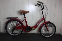 三重県鈴鹿市より】THREE STONE 折りたたみ自転車 6ギア 20インチ
