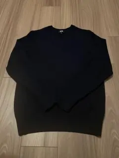 UNIQLO カシミヤクルーネックセーター（メンズSサイズ）