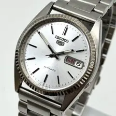 稼働　SEIKO5 セイコー5 7009-3110 自動巻き　フルーテッドベゼル