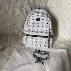 2026年最新】MCM白リュックサックの人気アイテム - メルカリ