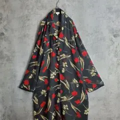 CASHMIKA カシミカ シルク×カシミヤ ニットワンピース ブラック ロング