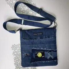 デニムリメイク★サコッシュ★ショルダーバッグ