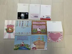 ハローキティ 年賀状、ポストカードセット 複数枚入り