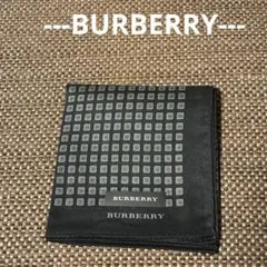 【BURBERRY】バーバリーハンカチ『新品・未使用』