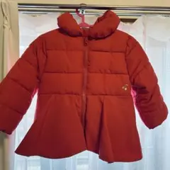 バースデイ　ダウンコート 95 レッド　赤