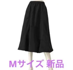 アンドラブ &LOVE タックバルーン撥水スカート 黒M 新品のサムネイル