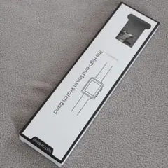 【未使用✨】スマートウォッチ ステンレス バンド シルバー 調整器具付き