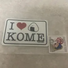 B SIDE LABEL ステッカー　おにぎり