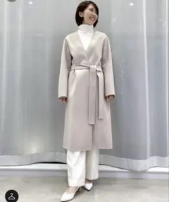 【極美品】Theory Luxe New Divide Belt Coat B 極美品】Theory Luxe New Divide Belt Coat B