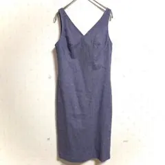 BANANA REPUBLIC Vネック膝丈ワンピース