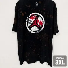 NIKE JORDAN ジョーダン 3XL ブリーチ加工 Tシャツ ジャンプマン