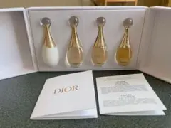 【新品未使用】Dior J'adore 香水 4本セット　ノベルティ