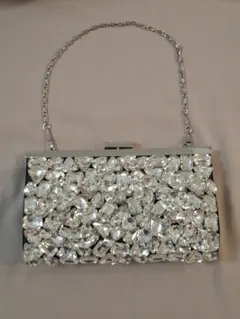 JUSGLITTY ビジュー パーティーバッグ