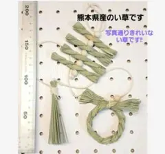 〖81〗バードトイ　3点セット　文鳥　インコ おもちゃ　破壊系　熊本県産い草