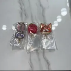 ‼️新品未使用‼️ZOOTOPIA ズートピアアイスキャンディーチャーム3点セット